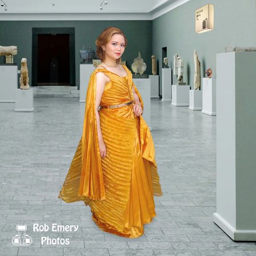 Mon Mothma visiting an antique shop